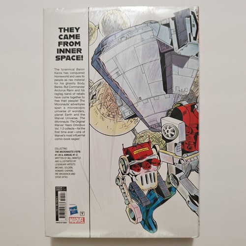 The Micronauts Omnibus Vol. 1 GUICE DM Variant Cvr (Hardcover, 2024) NEW SEALED - Picture 2 of 3