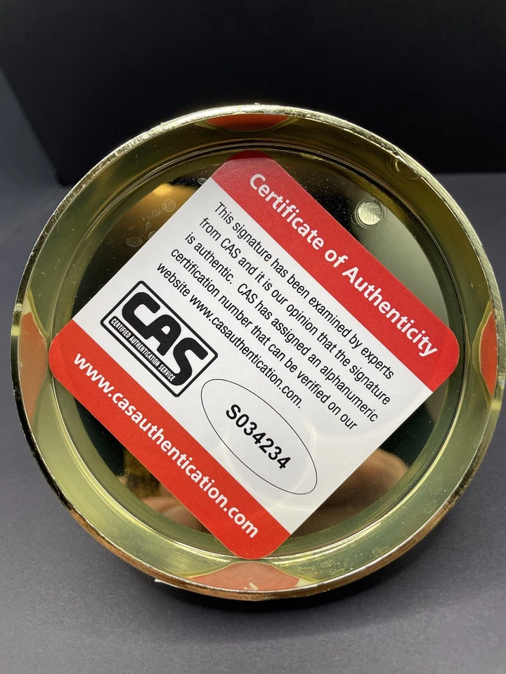 Certificado CAS de béisbol firmado por Brandon Phillips Foto 3 de 3