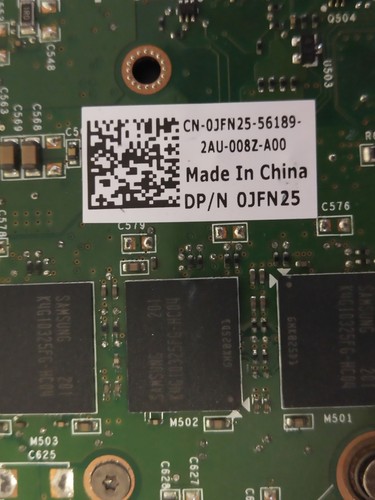 Video Graphics Card For Dell NVIDIA QUADRO 5000 PCIe 2.5GB GDDR5 Pro 0JFN25 - Picture 3 of 4