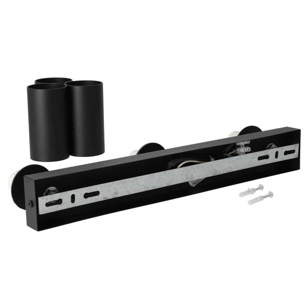 EDO Plafonnier MALGA 6, 6 Spots Blanc Orientable, Éclairage De Plafond Double Spot Mural GU10 - Foto 2