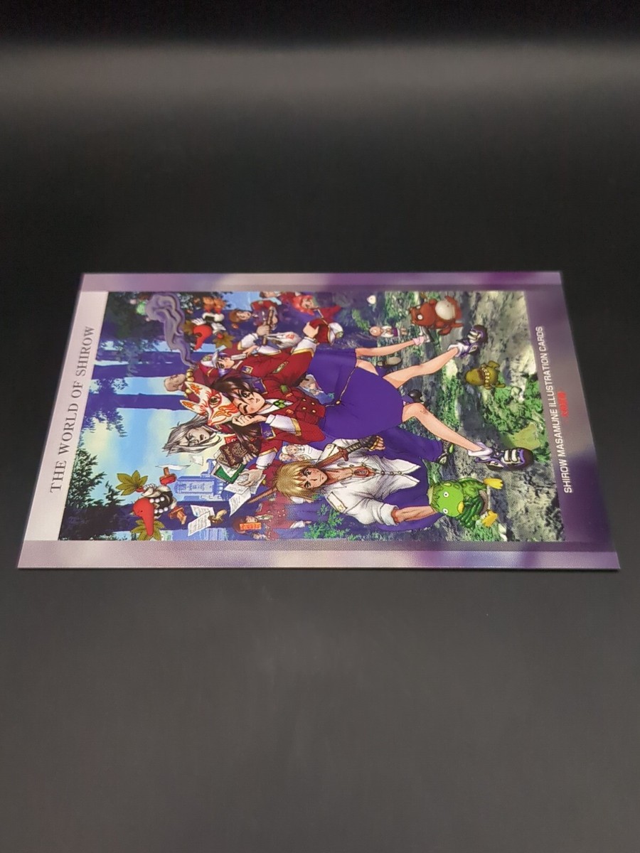 109 Shirow Masamune ILLUSTRATION CARDS 1998 EPOCH Japan TCG CCG | eBay