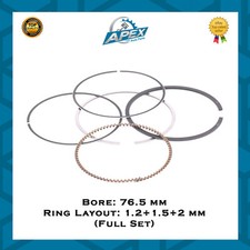 SKODA FABIA II 1.4 TSI RS ENGINE CAVE CTHE PISTON RINGS SET 03C198151B - STD