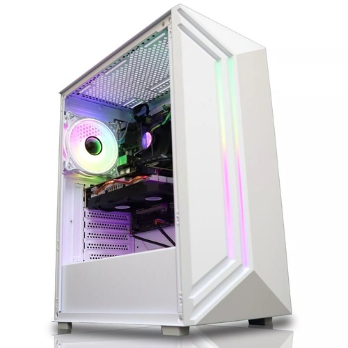 Gaming PC COMPUTER Core i7 16GB 240GB + 1TB RTX 3050 Win10 FREE DELIVERY - Picture 2 of 11