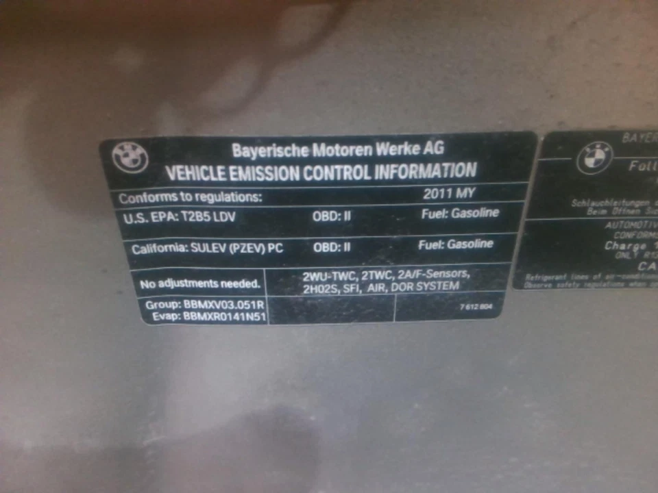 BMW 328I 2011 guardabarros delantero derecho dorado usado pieza OEM 564404 99 k kilometraje Foto 4 de 4