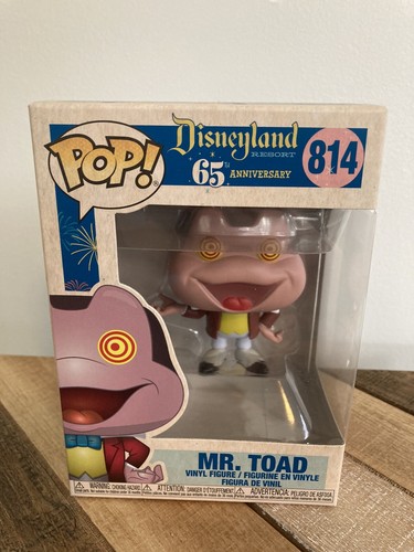 Mr Toad Funko Pop 814 Disney 65th 