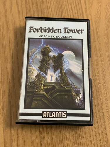 VIC 20 Atlantis Forbidden Tower Cassette - Rare Working -👽👾Retro Gift Idea👾👽 - Afbeelding 7 van 12
