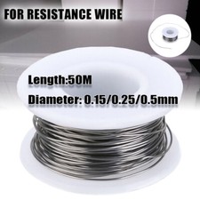 0.15/0.25/0.5mm Electric Hot Wire For Foam Cutter Heating Cutting Machine 50m US