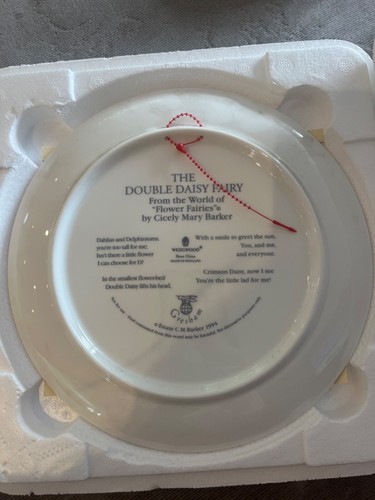 The Enchanted World Of The Flower Fairies Wedgwood Plates Danbury Mint Fairy - Picture 66 of 73