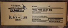 Weiss Schwarz Attack on Titan: Final Season Supply Set Case 16x - Brand New