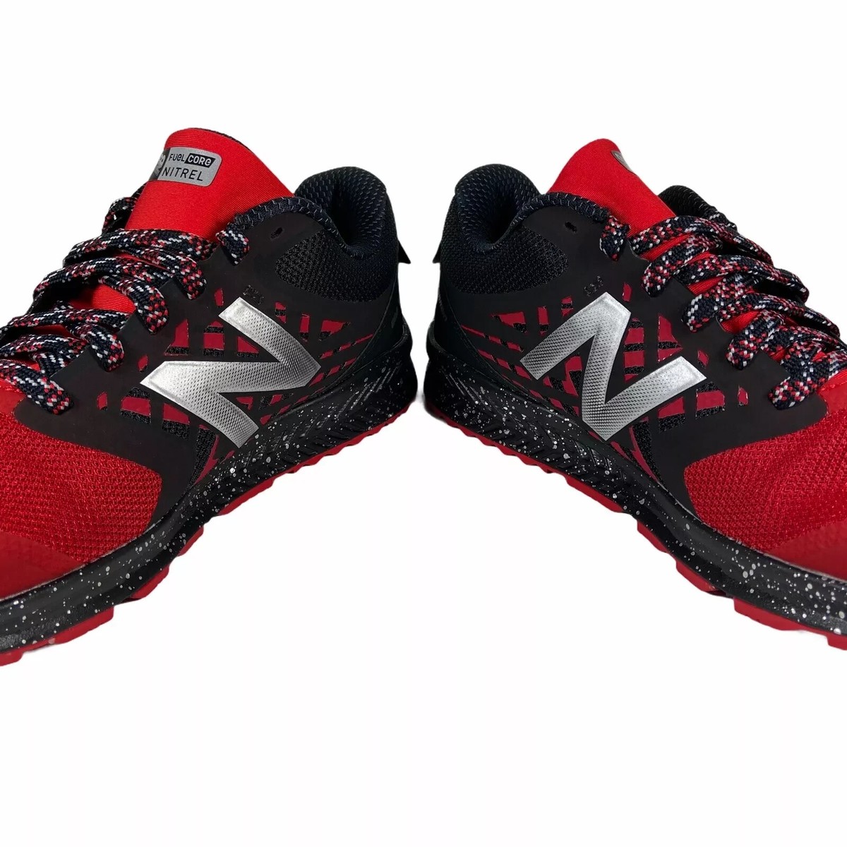 Size 11.5 - New Balance‎ FuelCore Nitrel v1 Trail Red Speckled New Balance FuelCore Nitrel V1 MTNTRCR1 Black/Red Men main image 2