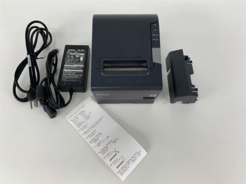 Termiczna drukarka pokwitowań Epson TM-T88V M244A USB i równoległa z PS-180 - Zdjęcie 1 z 8