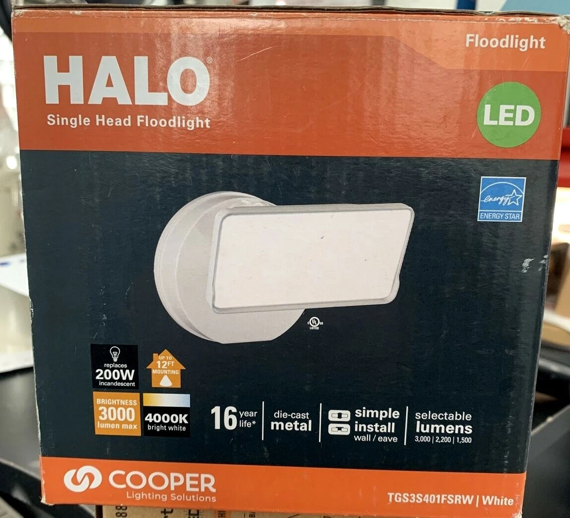 Halo led flood online light