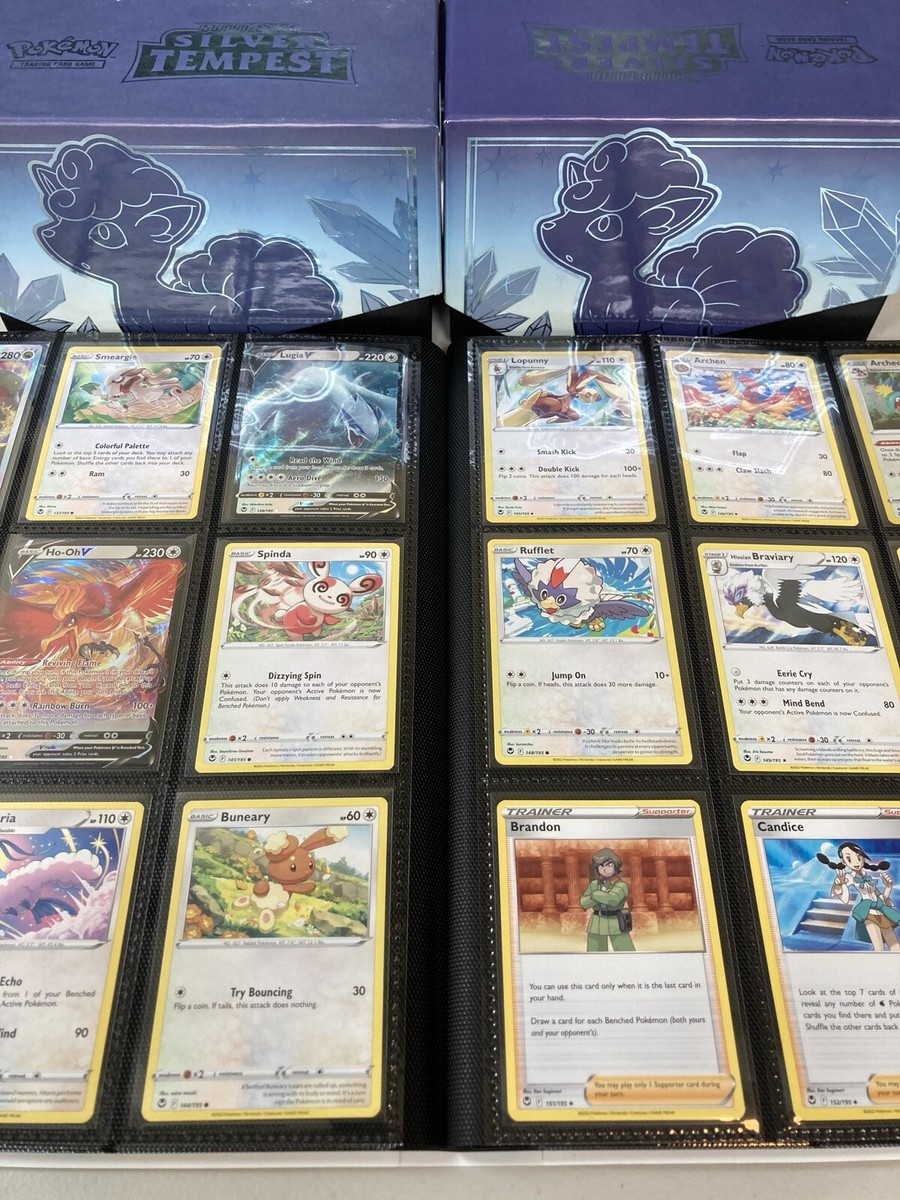 POKÉMON SILVER TEMPEST COMPLETE 169 CARD BASE SET V/VSTAR POKÉMON SILVER TEMPEST COMPLETE 169 CARD BASE SET V/VSTAR