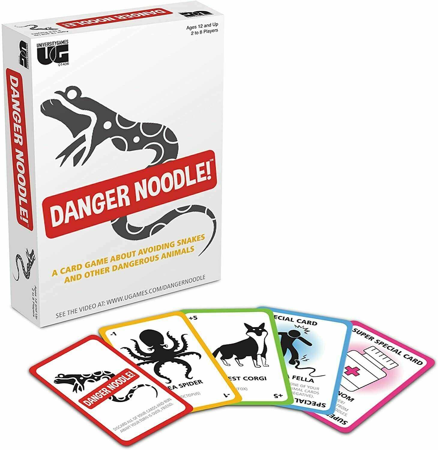 Danger Noodle Card Game - Strategic Card Game