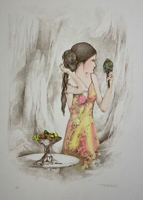 FABIANI, Susana -'BOUDOIR'- Vintage/New- LITHOGRAPH PRINT-(AP)
