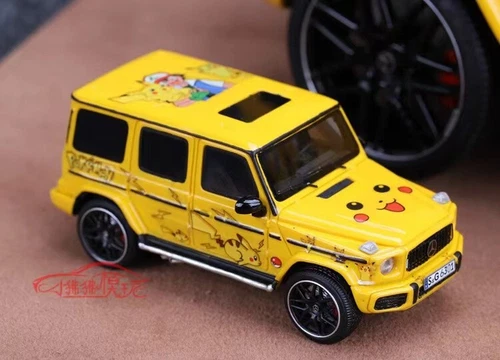 1/64 + 1/18 VIP Models Mercedes-Benz G63 AMG Pokemon Pikachu Livery - Picture 15 of 17