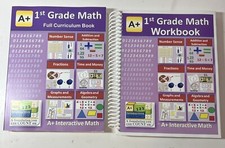 A Interactive Math, Grade 1, Full Curriculum  Workbook