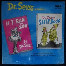 DR. SEUSS, If I Ran The Zoo/Sleep Book Marvin Miller USA New Sealed LP FREE SHIP