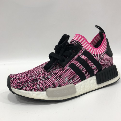 ADIDAS NMD R1 Lace Up Women’s Sneakers Shoes Casual Shock Pink - Sz 6 - Picture 4 of 8