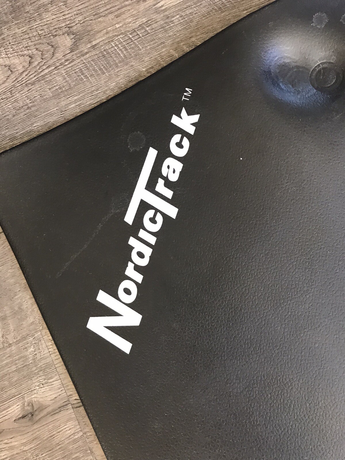 NORDICTRACK 15312 EXERCISE EQUIPMENT FLOOR MAT, 3' x 6' x 4mm, BLACK