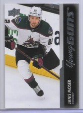 JANIS MOSER 2021-22 UD EXTENDED SERIES YOUNG GUNS SP RC/SWITZERLAND/LIGHTNING