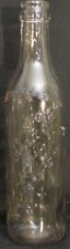 Climax Soda Water / F.L. Norton Embossed Soda Bottle Binghampton, N.Y. 8 3/4" T