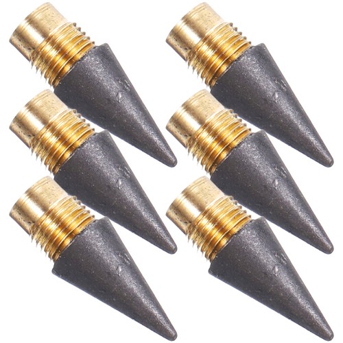 6 Pcs Tête De Crayon Étudiant Pointe Rechange Pour Stylo Sans Encre - Afbeelding 12 van 12