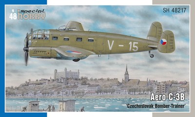 Special Hobby 1:48 100-SH48217 Aero C-3B Czechoslovak Bomber-Trainer