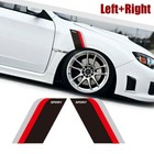 2x SPORT Car Side Door Fender Racing Sticker Graphic Decal Decor Accessories