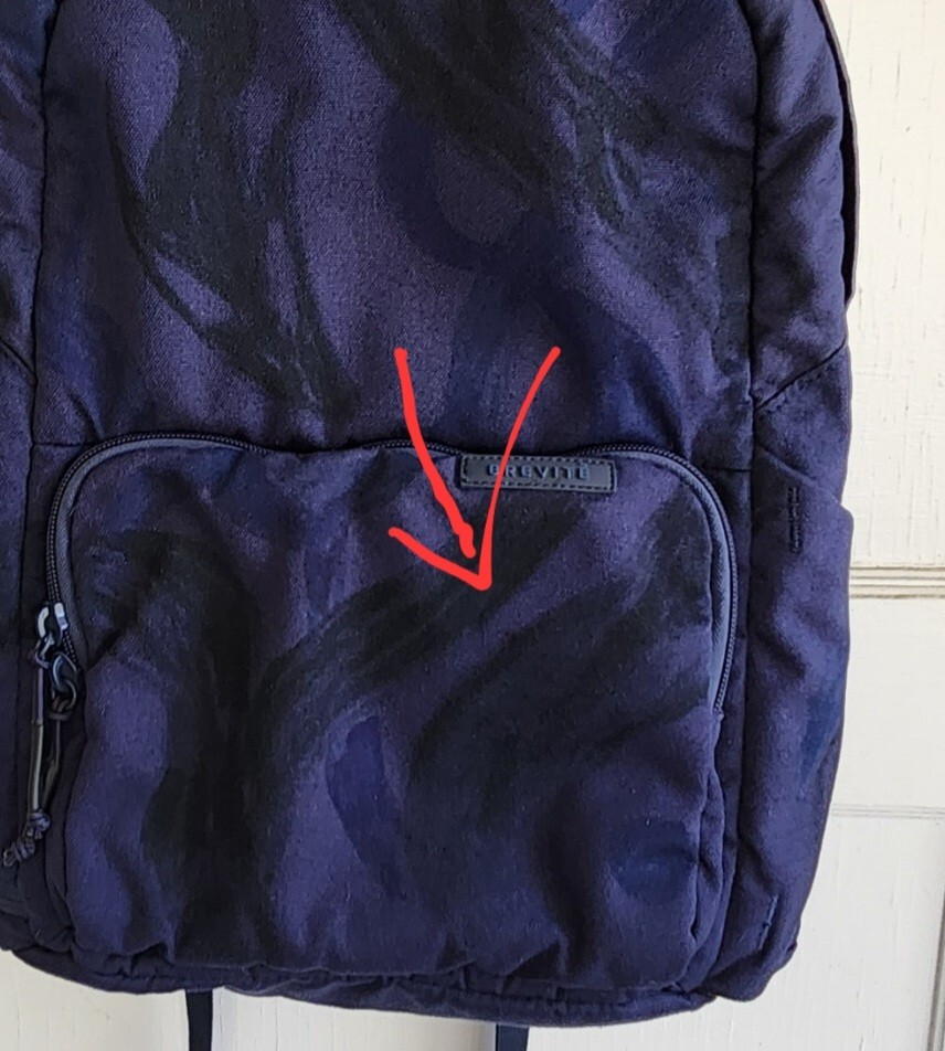 Brevite "The Brevite" Blue Camo Backpack Gem