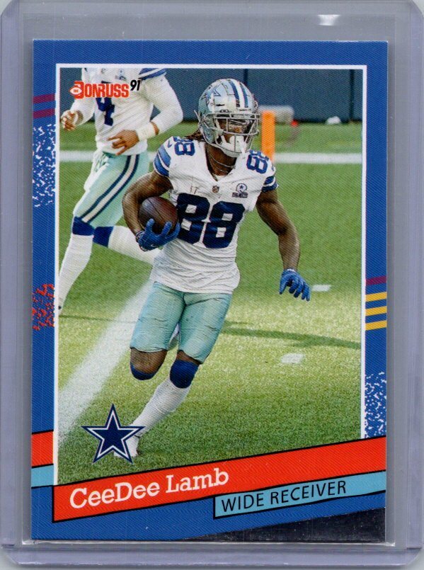 2021 Donruss #91-8 CeeDee Lamb Retro 1991