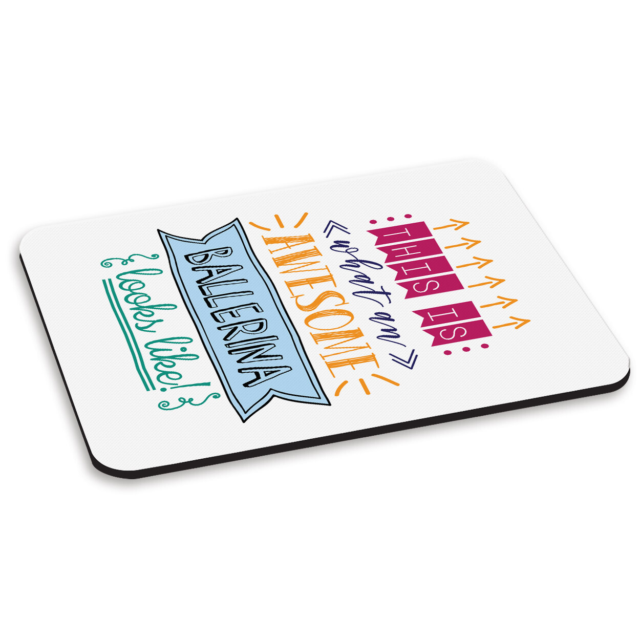 Esta Es Qué Un Sorprendente Bailarina Parece Que PC Alfombrilla De Ratón Ballet