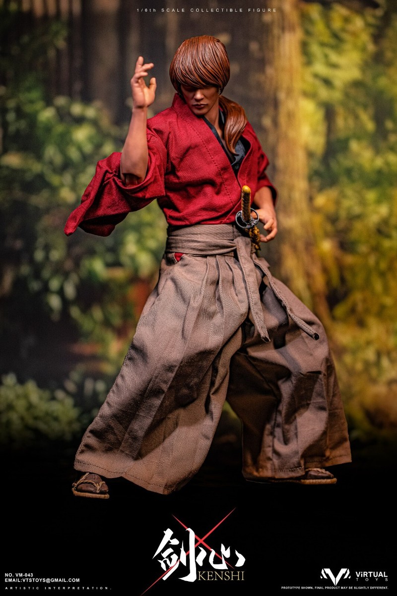 コミック・アニメ VTS Toys Kenshi VTS Kenshi 1/6 Scale Action Figure Final Battle Ver
