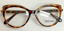 Roberto Cavalli Mulazzo 5077 Tortoise/Gold Cat Eye Eyeglasses Frame 53-15-140 