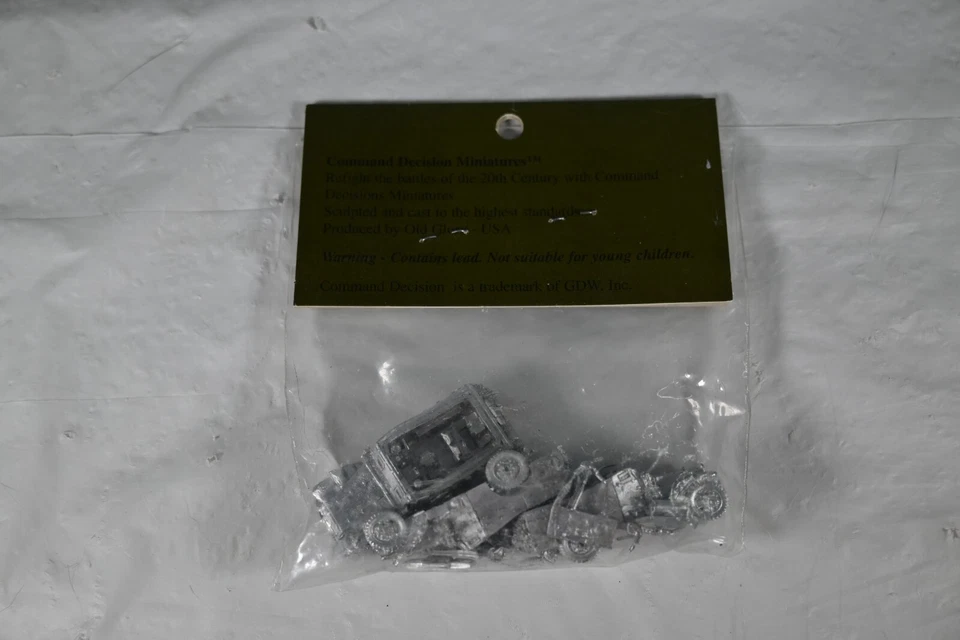 Command Decision Miniatures 15mm CD-432 Lend Lease Wh. Scout Cars - Image 4 of 4