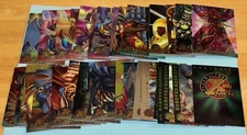 1995 Fleer Ultra X-men Chromium Base Card Singles+ Inserts -You Choose Marvel