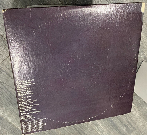 Monk/Trane Thelonious Monk John Coltrane 1973 Vinyl Milestone Records - Picture 3 of 5
