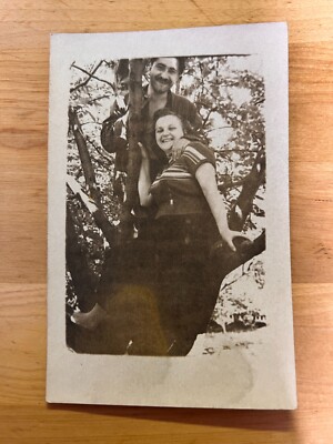 1980s Soviet people Couple in love Girl on the tree Young people Vintage photo