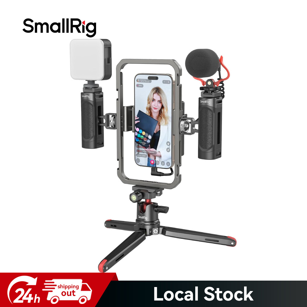 SmallRig Universal Cell Phone Stabilizer Rig Video Camera Cage for iPhone  -3384
