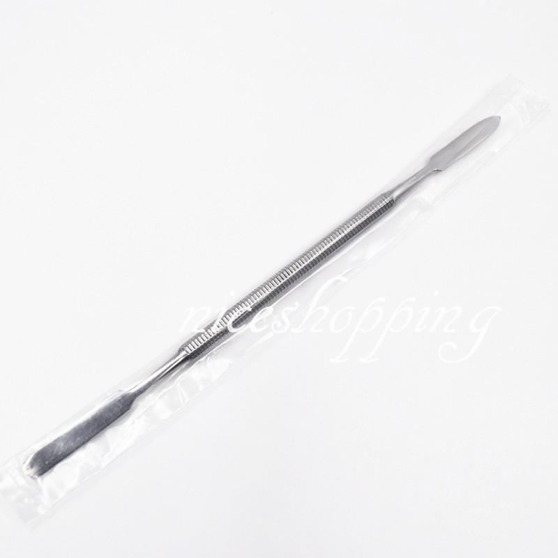 Lot De 8 Spatules Doubles à Mélanger Pour Ciment Dentaire - Acier Inoxydable, Longueur 19 Cm