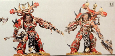 World Eaters Exalted Eightbound x2 NoS Khorne Chaos Marines Warhammer 40K