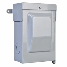 30 Amp Electrical Pull-Out Fusible Fused Disconnect Box HVAC Appliance Generator