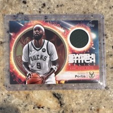 Topps Swish & Stitch Game-Used Relic Bobby Portis Bucks 2025-26 SST-BPO