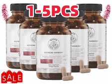 Happy Mammoth Hormone Harmony Dietary Supplement 72 Capsules New