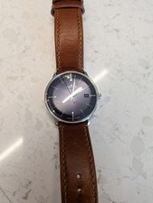 Junghans Mega Quartz Analog Watch Blue Dial B...