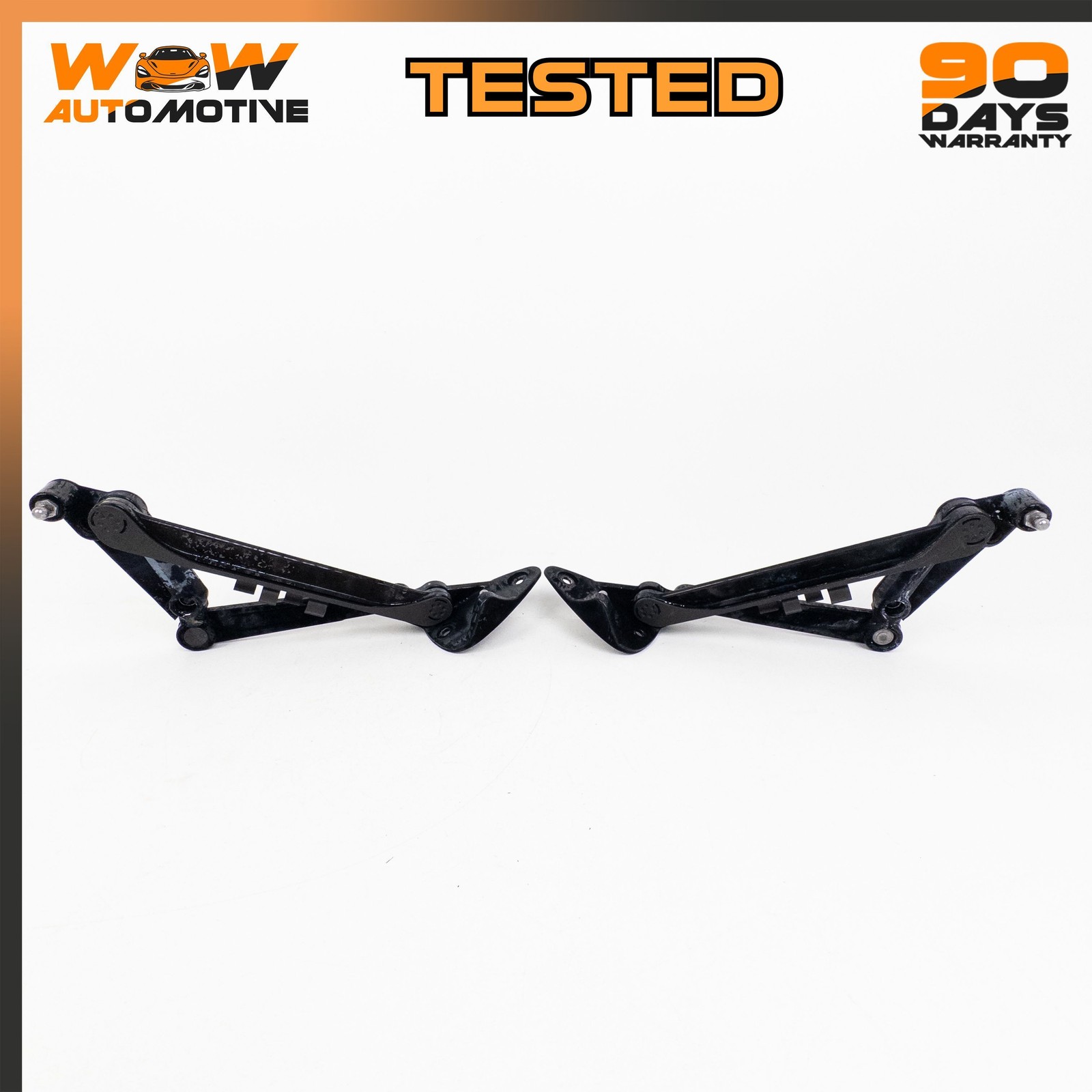 06-13 BENTLEY CONTINENTAL FLYING SPUR LEFT RIGHT TRUNK LID HINGES BRACKET SET OE