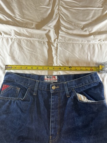 Walls FR Jeans Mens 34x32 Flame Resistant Relaxed Uniform HRC 2 Fire Work Pants - Picture 7 of 11