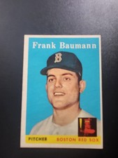 Topps 1958 Boston Red Sox Frank Baumann #167 ExMt+