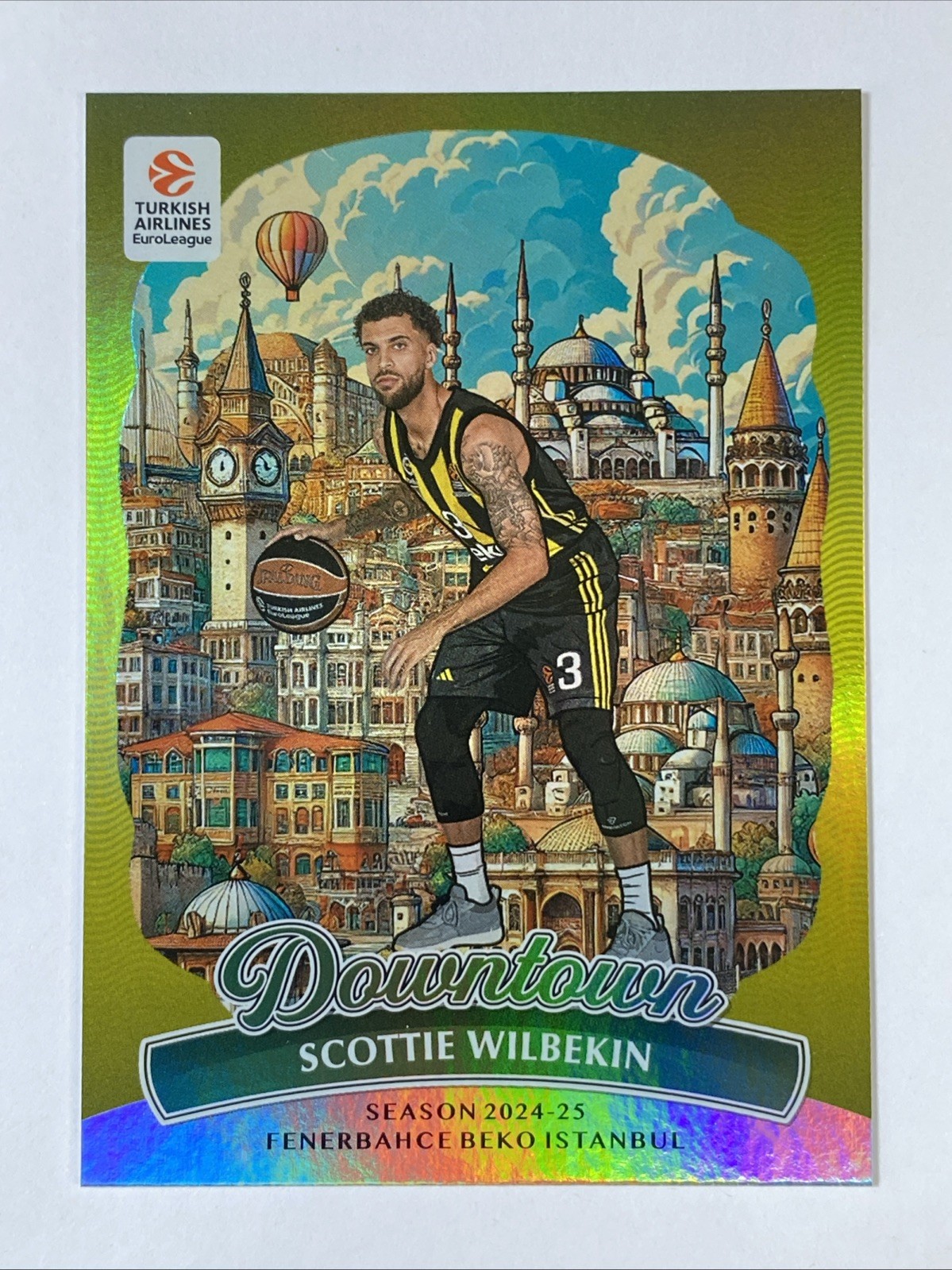 SCOTTIE WILBEKIN 2024-25 Donruss EuroLeague DOWNTOWN #16 SSP Fenerbahce *xb