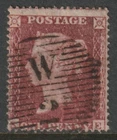 1857 1d PENNY RED STAR C11 SG36 PLATE 57 LETTERS " S - E "  NICE/FINE USED